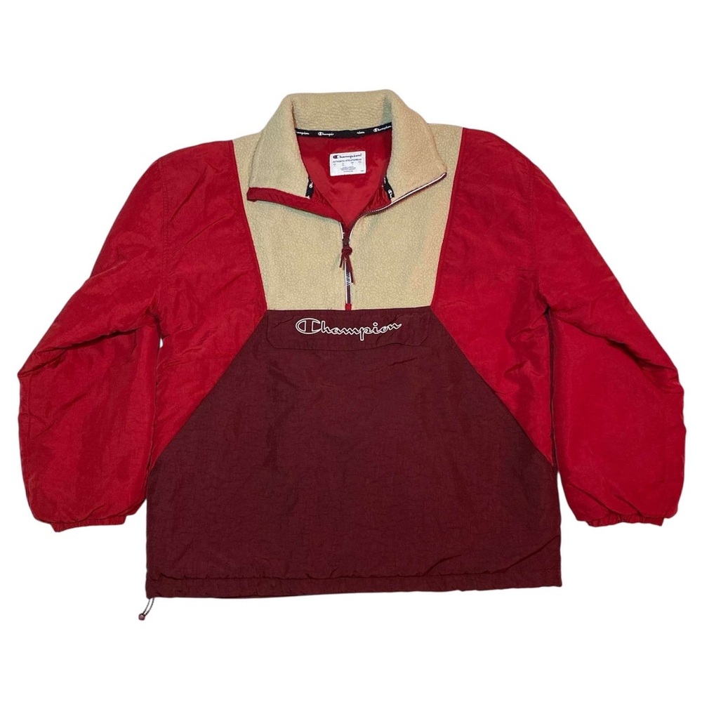 Men’s Champion Stadium Anorak Sherpa Jacket